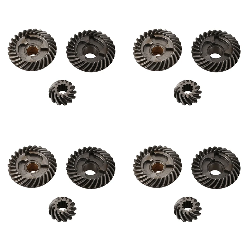 

4X Gear Set For Hidea 9.8F 2 Stroke 9.8HP Outboard Motor 3B2-64010-0 3B2-64020-0 3B2-64030-0