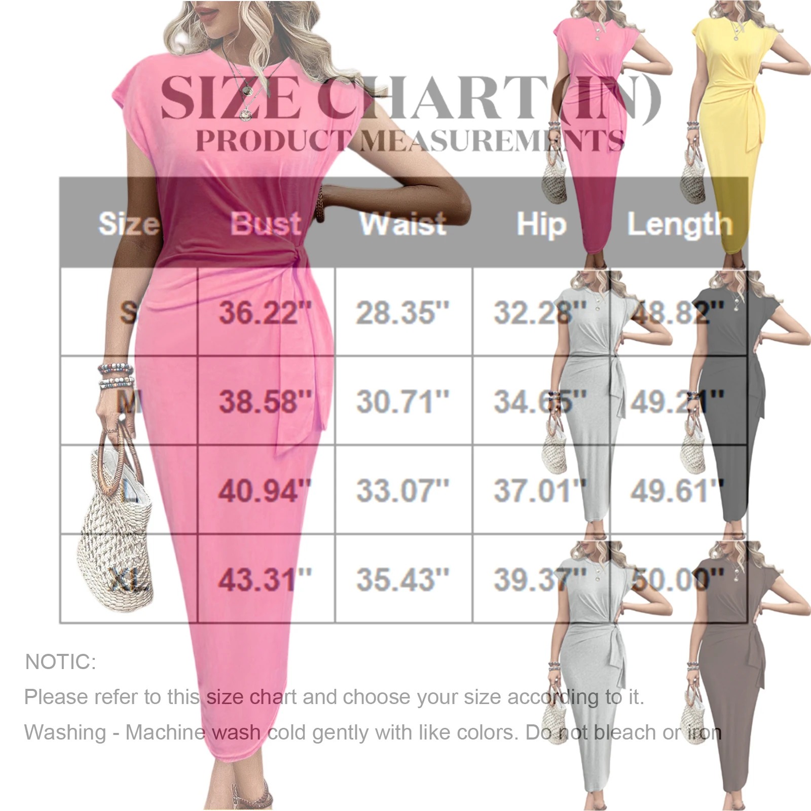 女性用 ソリッドカラー ドレス カジュアル ファッション Oネック ノースリーブ レトロドレス スリムフィット ホリデードレス 女性用 ロングドレス