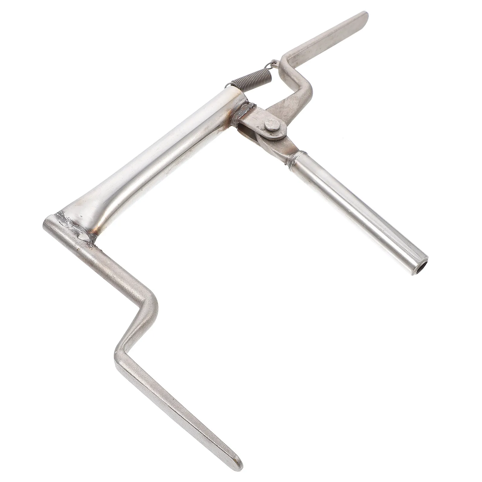 1Pcs Adjustable Brick Tongs Sturdy Spring Loaded Brick Block Carrier Clamp Ergonomic Grip Lightweight Construction Pliers