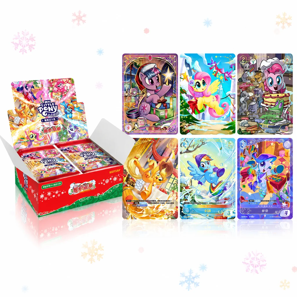 20-paquetes-caja-kayou-my-little-pony-trading-card-booster-pack-caja-de-cartas-coleccionables-tcg-cartas-de-anime-originales-regalos-de-navidad
