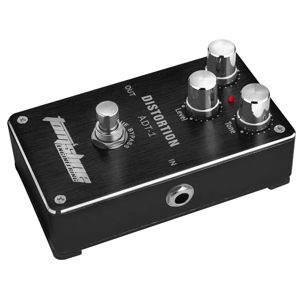 AROMA ADT-1 Electric Guitar Distortion Effect Pedal True Bypass Aluminum Alloy Housing Electric Guitar Accessories Effect Pedal