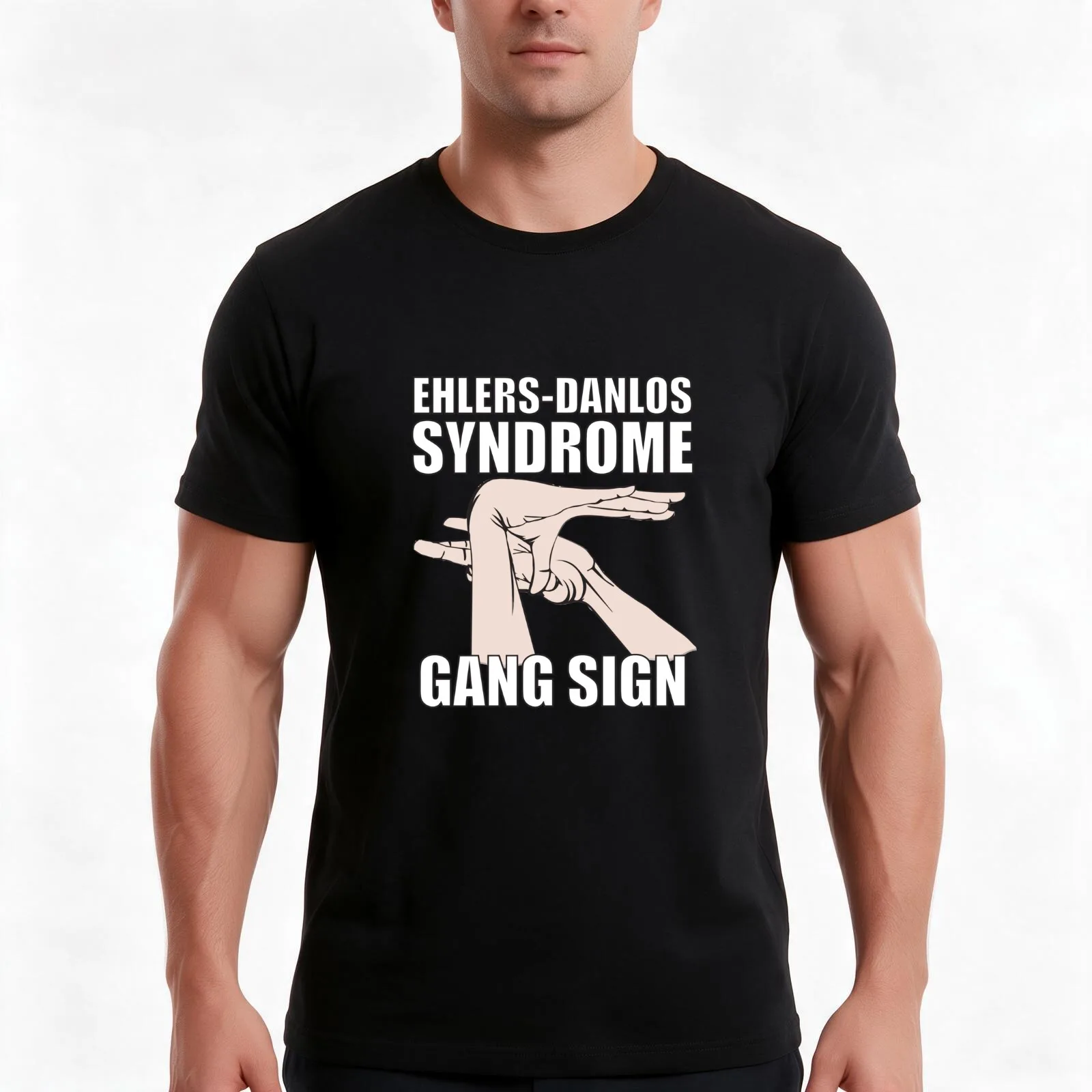 Ehlers Danlos Syndrome Awareness Shirt Long Sleeve Shirt T-Shirt Summer Casual Cotton Tee Oversized Streetwear Tops