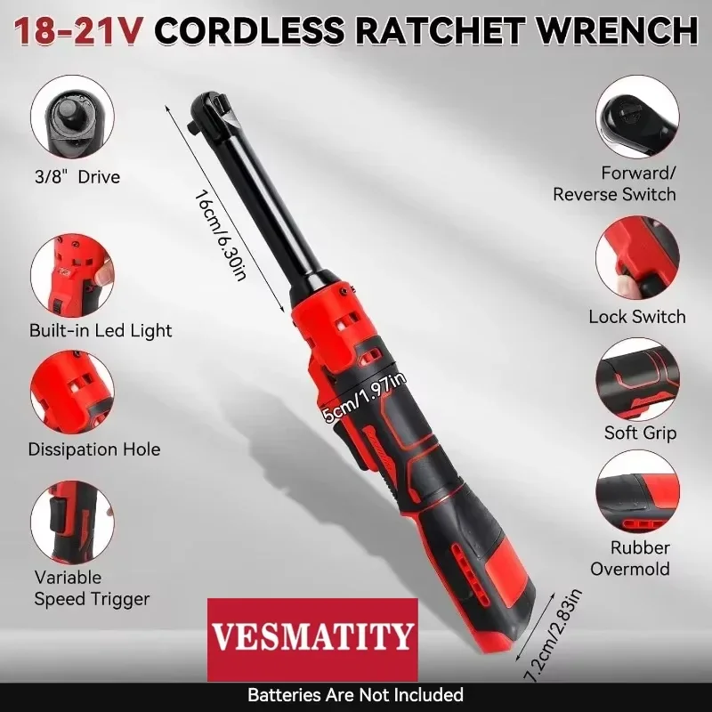 VES Electric Ratchet Wrench 3/8