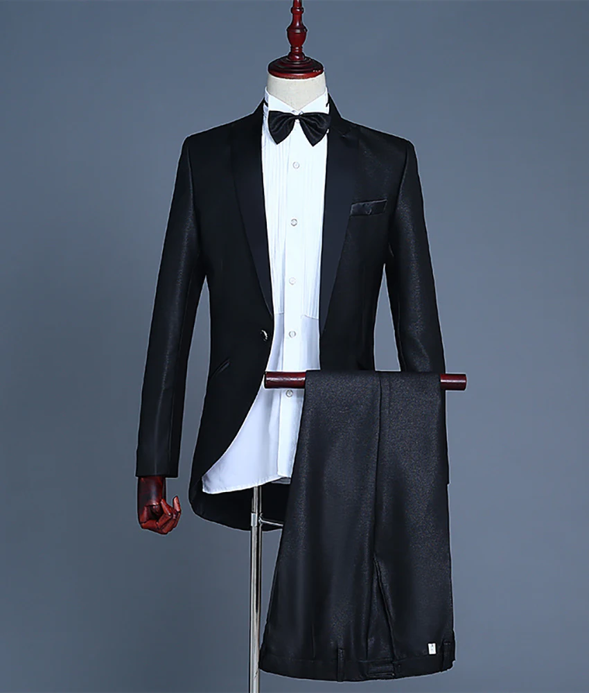 

Graceful Magician's swallow-tail suit; male choral conductor's concert coat.Celebrity Gowns Special Occasion Gowns prom dresses