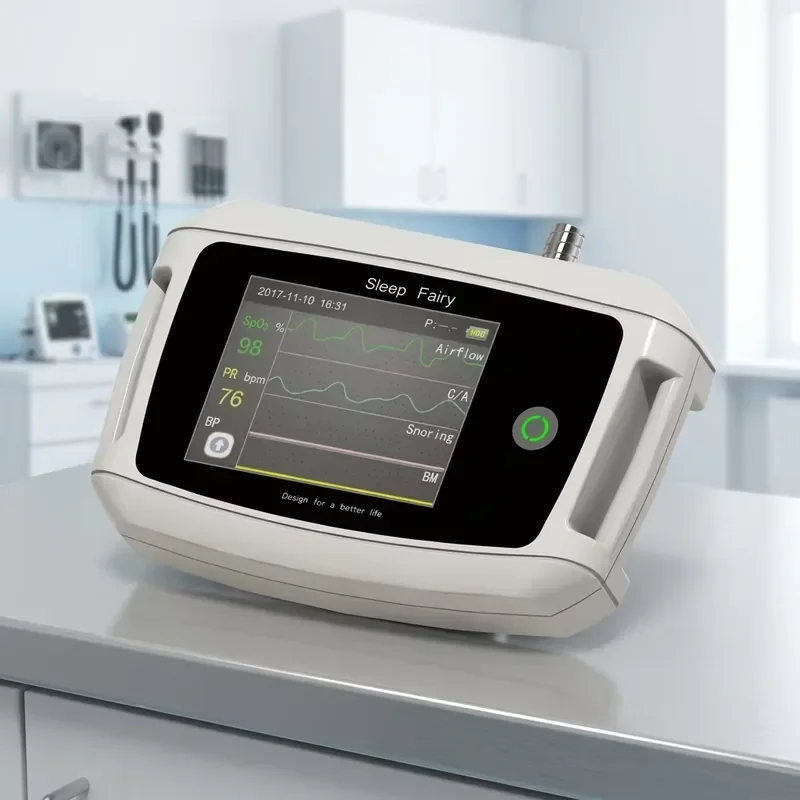 9 Channels Polysomnography Machine Portable Sleep Diagnostic for Hospital and Home Use