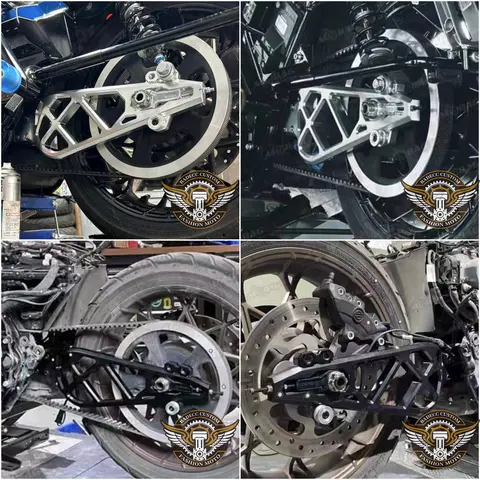 Motorcykel Aluminium Svängarm Bakgaffel för Harley Touring Road Glide Street Glide Road King 2009-upp Svängarm för Touring 6 best sales svängarm - №6