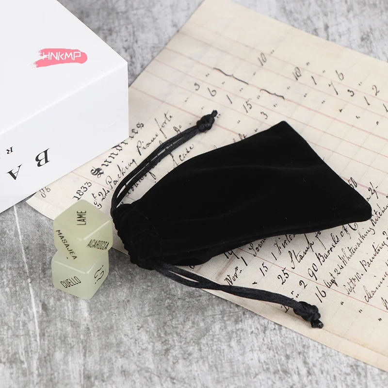 2/3 قطعة/المجموعة مضيئة الكبار زوجين الجنس النرد لعبة اللعب الذكور والإناث يمزح النرد وهدايا غرفة نوم الكبار