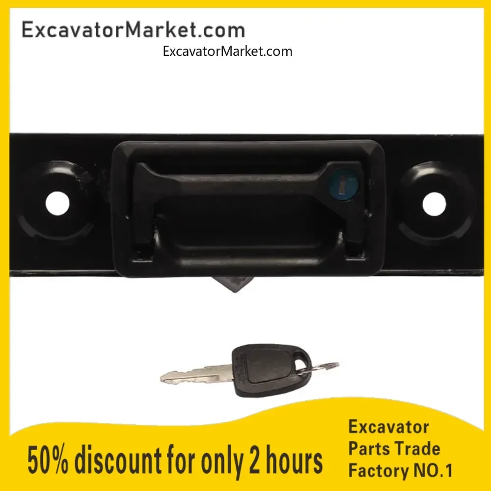 

Excavator Spare Excavator Parts Hood Lock For Doosan Daewoo Dx55/60/75 Dx80 Rear Cover Lock Bonnet