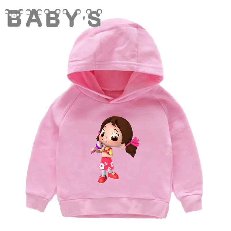 Hot Sale Cute Niloya Musician Print Funny Kids Hoodies Boys Girls Sweatshirts Autumn Children Clothes Cotton Baby Tops,KMT5866