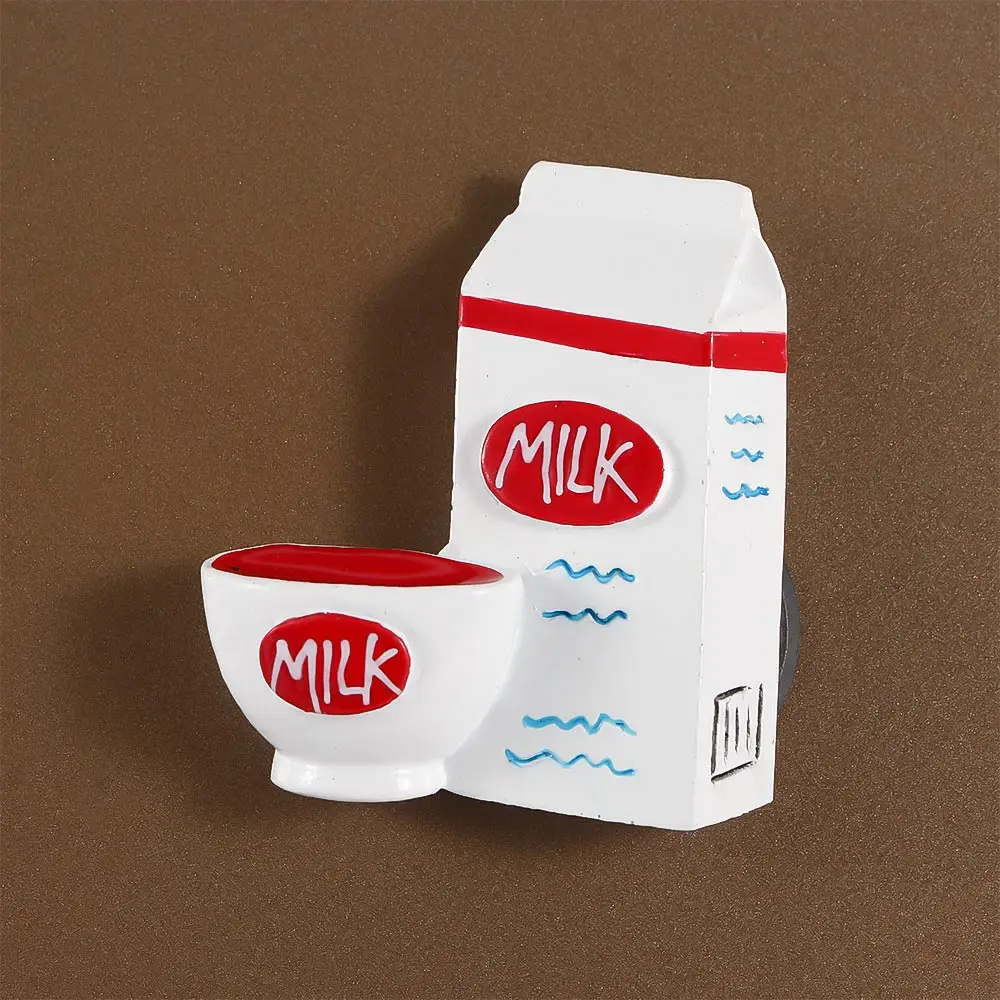 Kitchen Bread Refrigerator Magnetic Decorative Food Simulation Note Holder Fridge Magnets Message Sticker Board Stickers