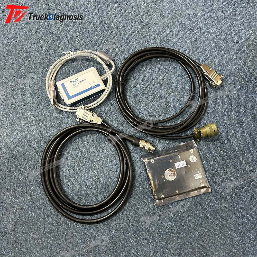 2024 Diesel engine scanner tool For MTU (USB-to-CAN) 2.72 Diagnostic software COMPACT IXXAT Truck Diagnostic tool