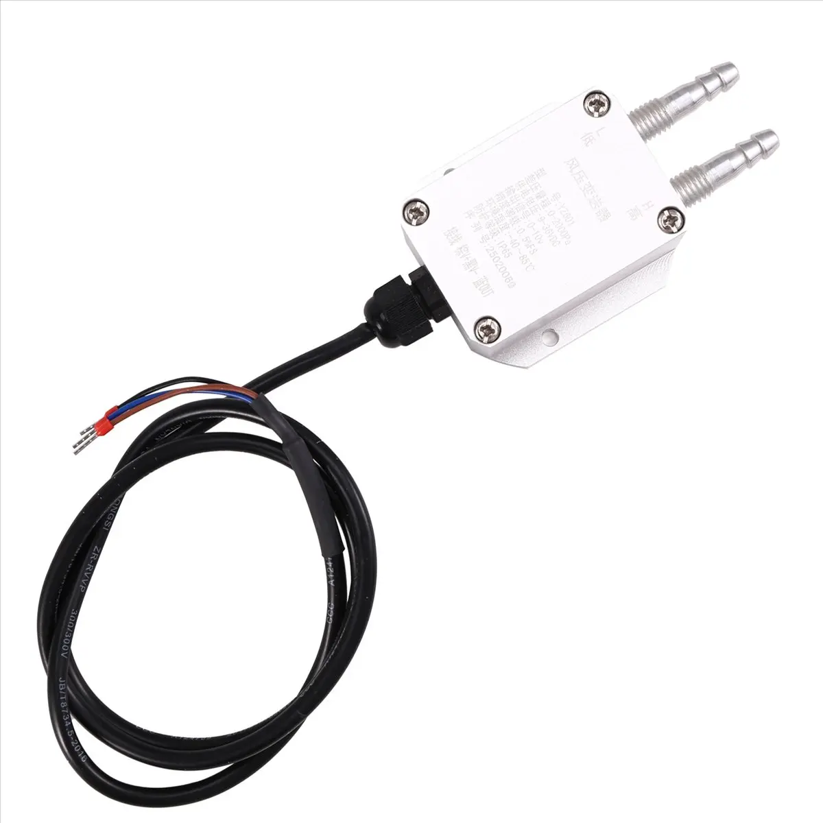 A78I Air Wind Pressure Differential Transmitter Differential Pressure Sensor 4-20mA 0-10V 2Kpa Pressure Sensor Tools