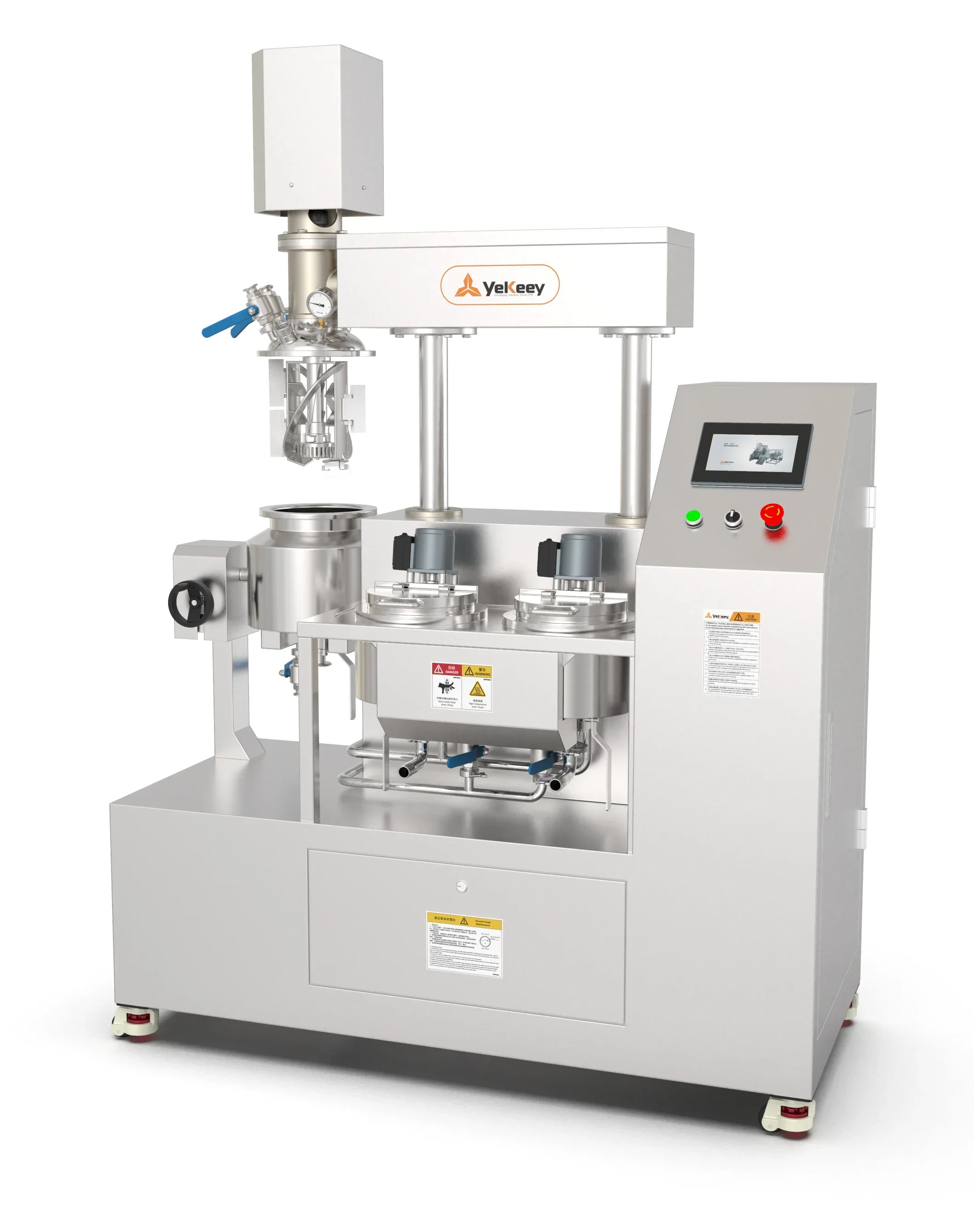 

10L Vacuum Homogenizer Laboratory Emulsifier Mixer ZJR-10 Cosmetic Emulsifying Mixer Machine