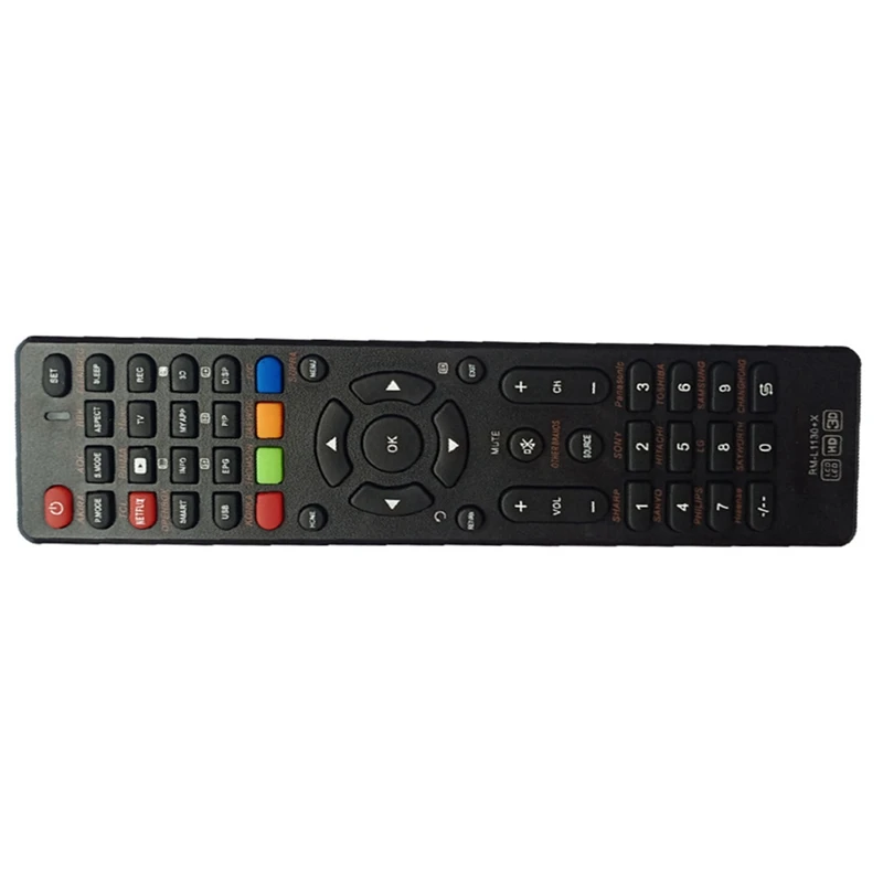 Rm-L1130 +X TV Remote Control Universal For AKIRA AOC BBK ELENBREG PRIMA OPENBOX THOMSON DAEWOO JVC Smart Tv