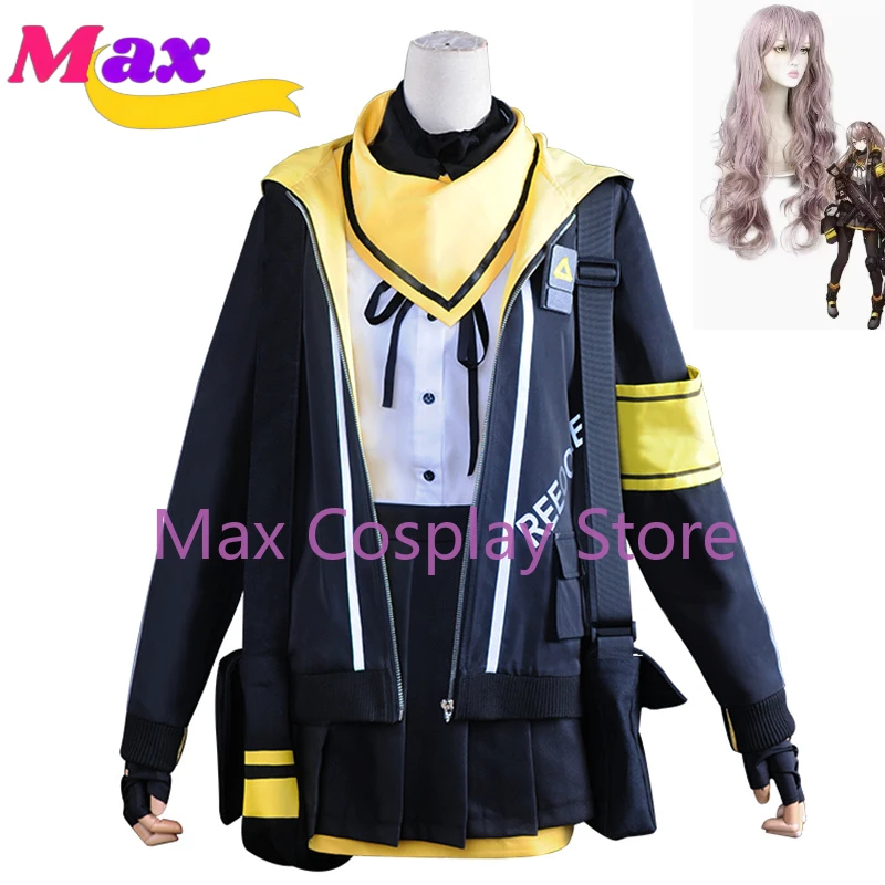 Game Ump45 Ump9 Cosplay Costume Battle Unifrom Full Set For Christmas