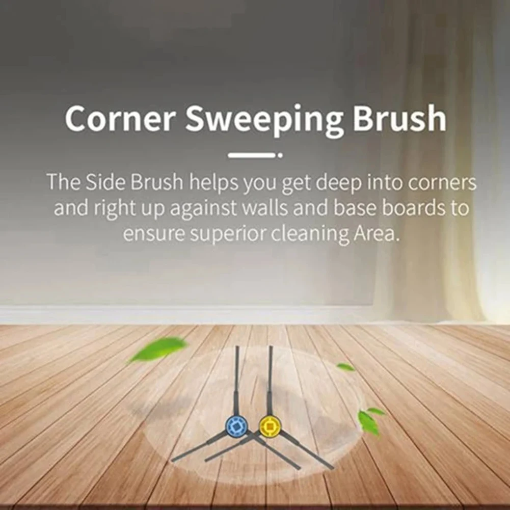 ABKR لـ Eureka E10s / Obode A8 / ETA AURUM Pro 624 جهاز آلي لتنظيف الأتربة فرشاة جانبية رئيسية فلتر Hepa ممسحة قماش أجزاء