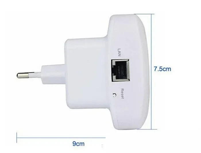 300Mbps Nirkabel N 802.11 AP Wifi Range Router Repeater Extender Booster US/EU AU UK Plug