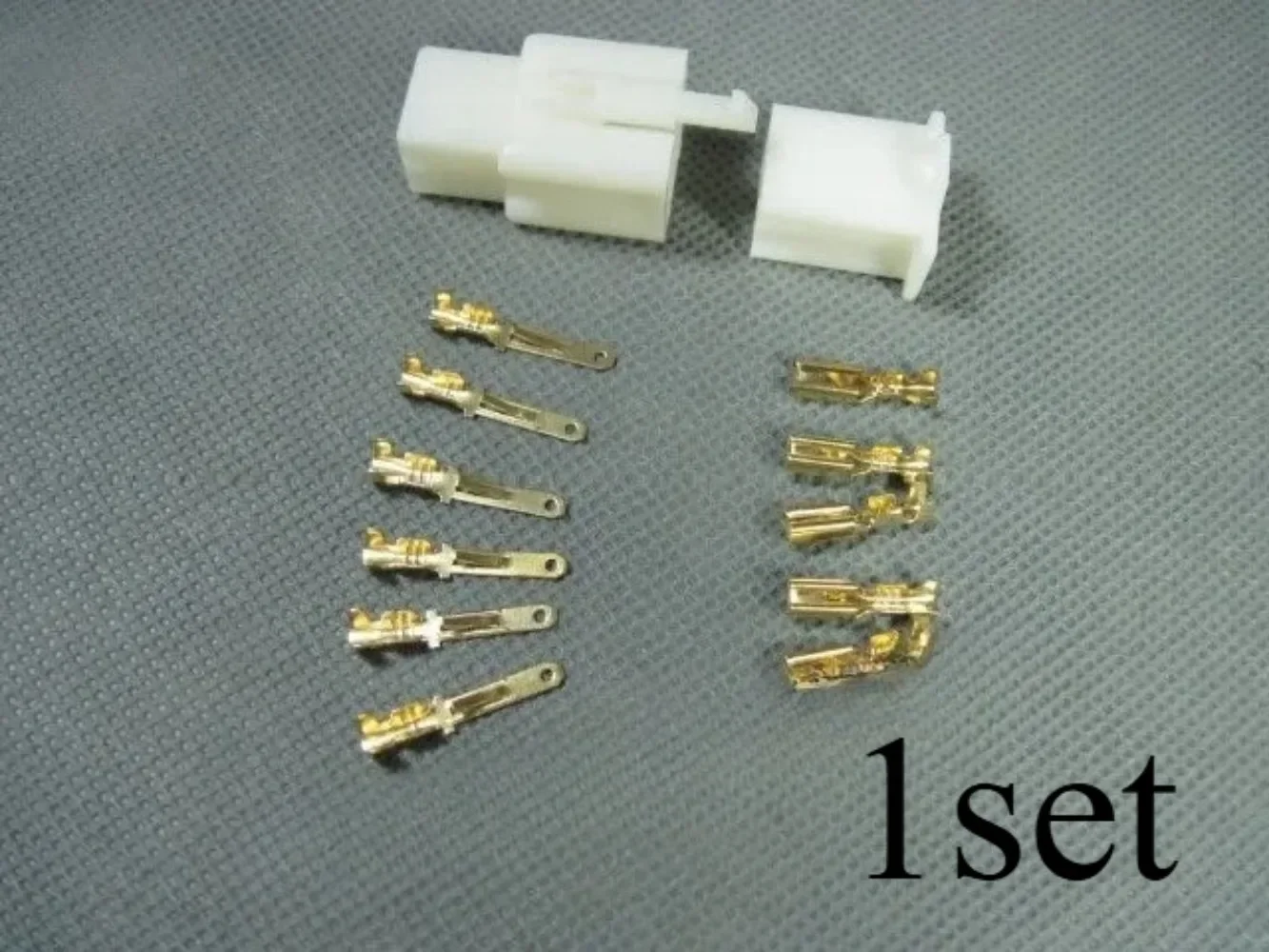 1set for Motorcycle Electric Car Wiring Dedicated Quick Connector Plug Is Inserted 6 Hole Plugs Fast Tin Car ,