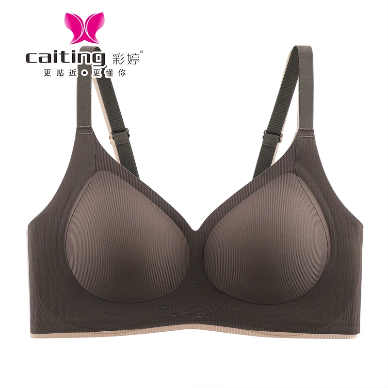 

CAITING Lifting Underwear For Women Small Breasts Gathered And Prevented Sagging Beautiful Back Latex Cup Bra
