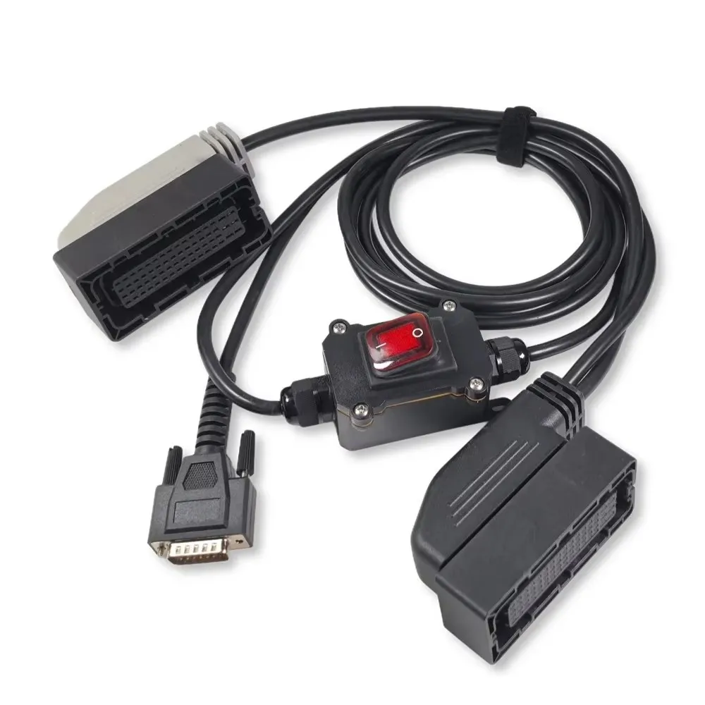 Cable de banco KT200 para Volvo y Renault TRW EMS2.X, compatible con el programador KT200II KT200 ECU TCU, compatible con TRW EMS 2.2 / EMS 2.3 / EMS 2.4