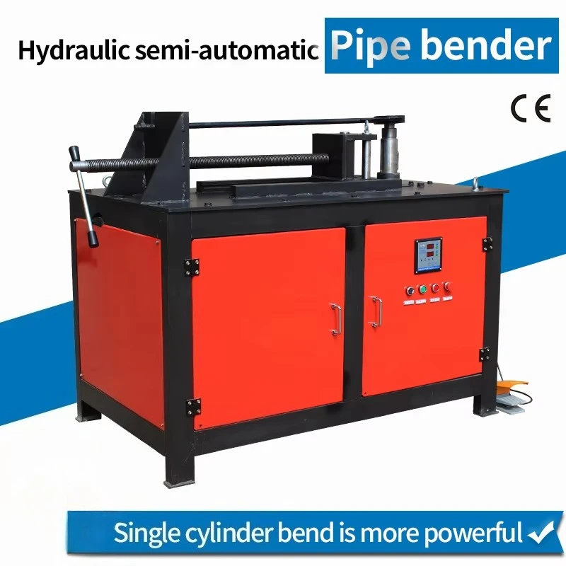 Heavy Duty Hydraulic Pipe Bending Machine 100mm Capacity for Industrial Pipeline Installation