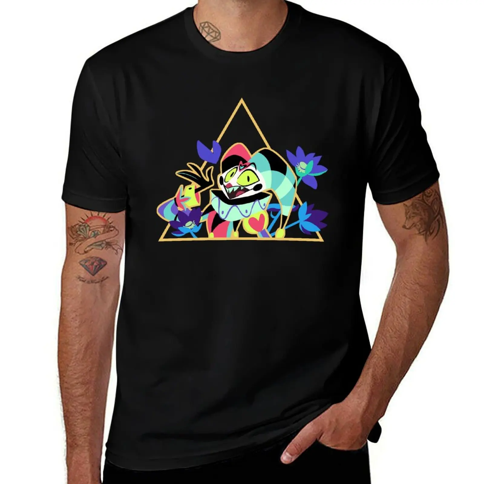 Helluva Boss - Pride Fizzarolli T-Shirt Moisture Control Sports Tee T-Shirt