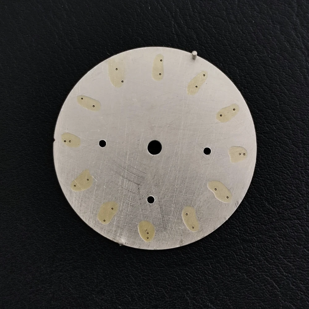 Аксессуары для часов, замена 29 мм, светящийся циферблат для часов VK63, кварцевые часы, модификационные детали, стерильный циферблат часов