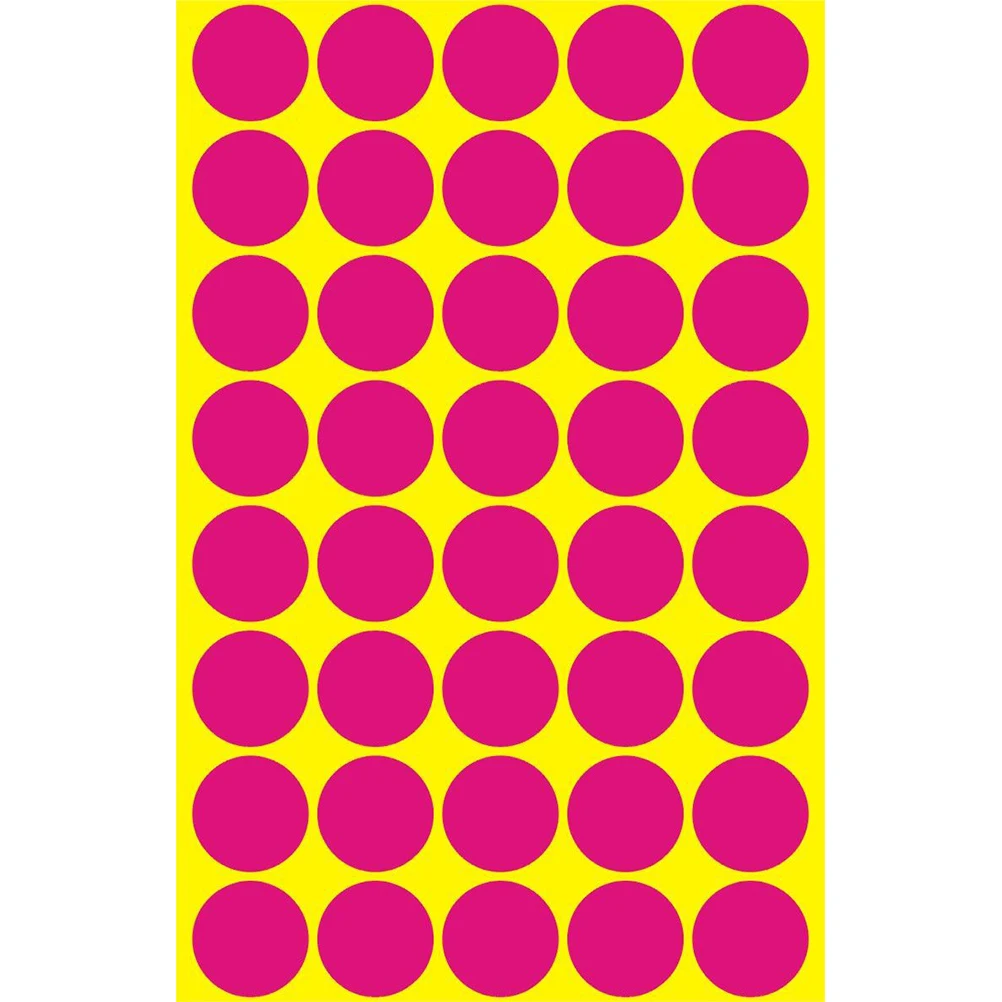 

30 Sheets Self Adhesive Colorful Dot Labels Removable Round Stickers for Home Office School Use Dot Stickers Adhesive Labels