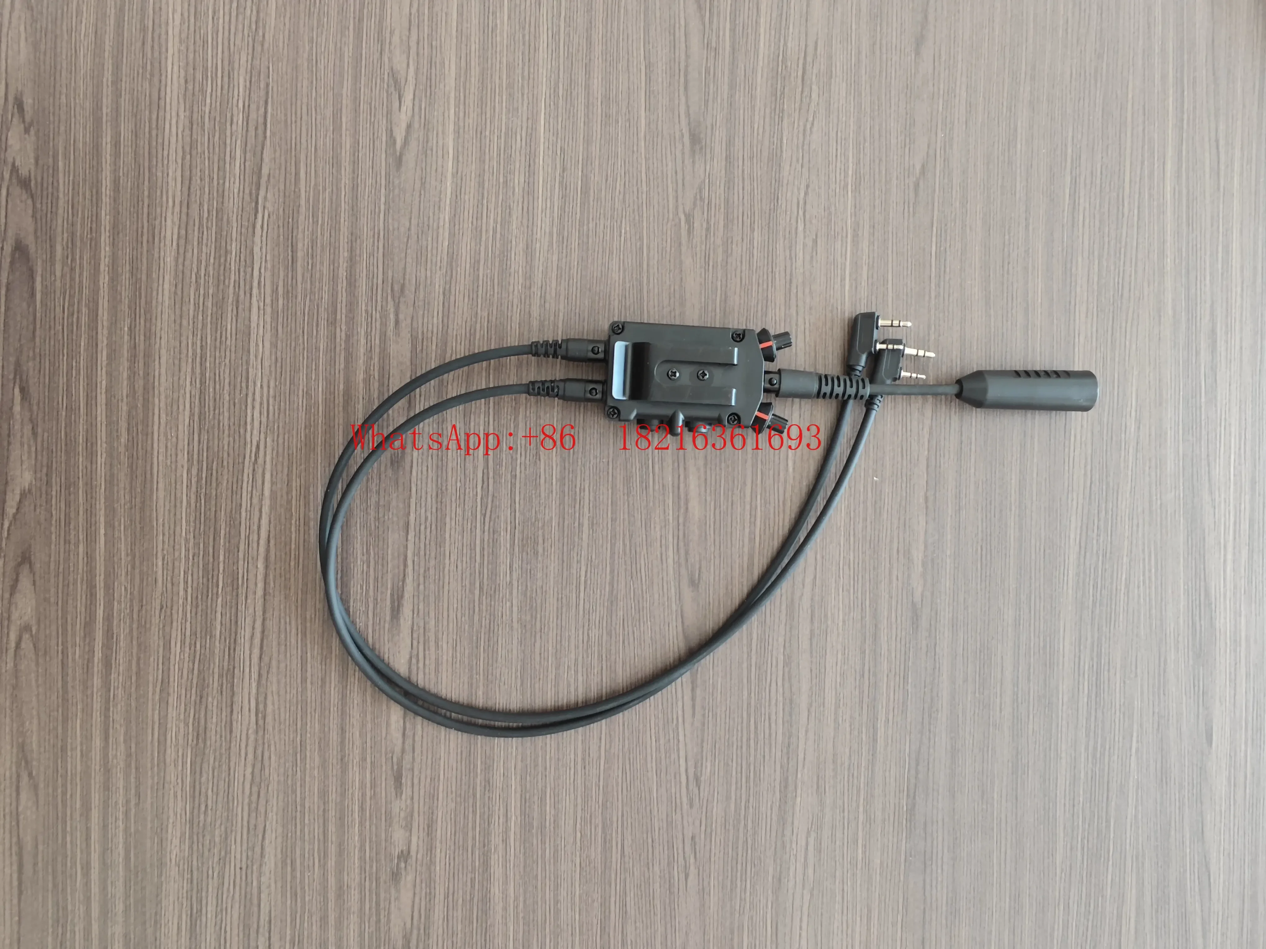 Limited Offer Dual-pass Tactical Walkie-talkie PTT Button K-head Tactical Connector Tactical Headset Ptt