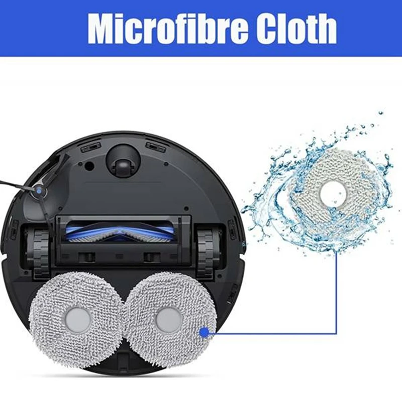 

27PCS for Ecovacs Deebot T50 Max/T50 Pro Filter Dust Bag Mop