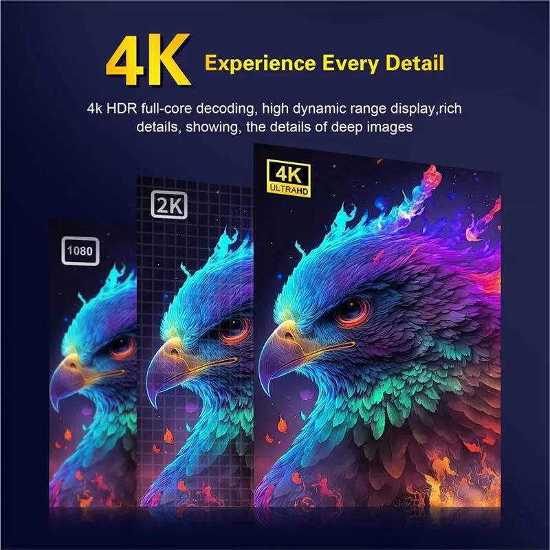 A99E-Q2 Ultra 4K Android Smart TV Stick 2GB RAM 16GB ROM Dual Wifi 6 2.4G/5G Multi Language TV Dongle H313 TV BOX