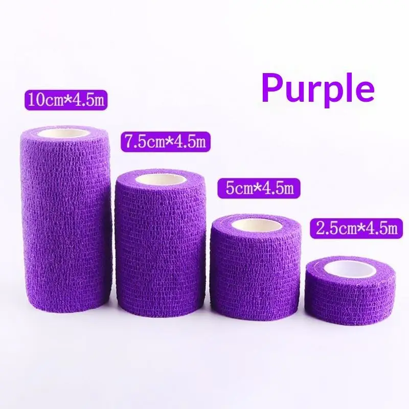 Buntes, selbstklebendes, elastisches Sportbandage-Band 4,5 m Elastoplast für Kniestützen, Finger, Knöchel, Handfläche, Schulter – Detail 23