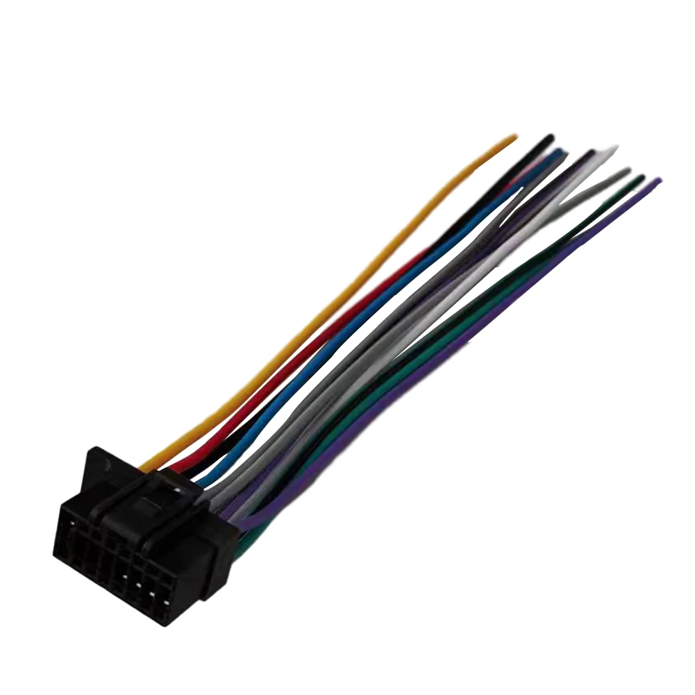 Pin Audio Modified Car CDPlayer ABS Features Cable Connector Car Radio Audio Quick Installation And Easy To Use