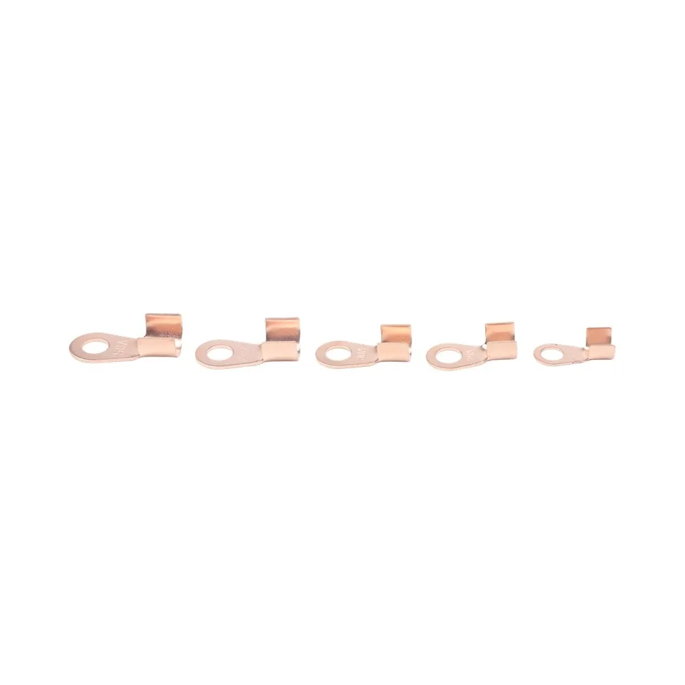 Cable Copper Terminals Connector Part Repair Replacement Set Storage box Supplies Tools 70pcs Assortment Crimp