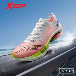 Xtep Racing 160X 3.0 Running Shoes Women Carbon Plate marathon professional Sports Shoes Non-Slip Cushion Sneakers 978118110136