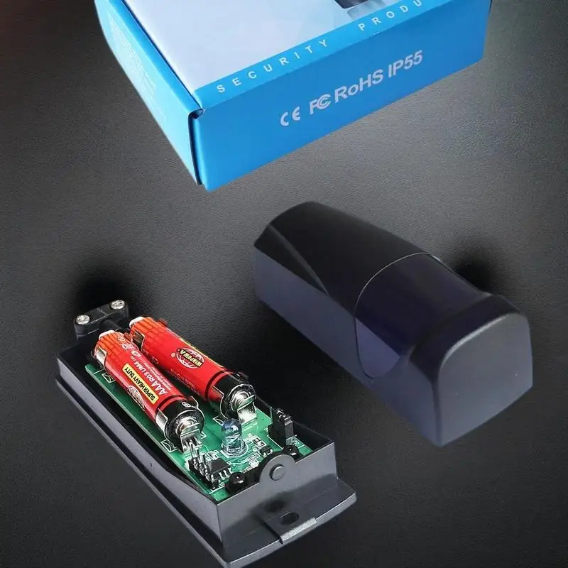 1 セットガレージゲートオープナーバリアスライドドア安全フォトセル赤外線ビームセンサー DC12V 24V シングルビーム赤外線検出器