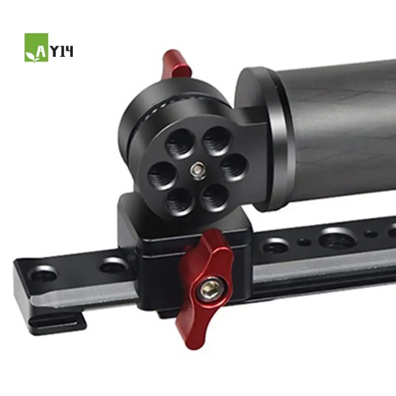 

AY14-Gimbal Handgrip для DJI Ronin RS2/3/4 Складная карбоновая ручка 180 Регулируемый кронштейн стабилизатора для DJI RS2/3/4