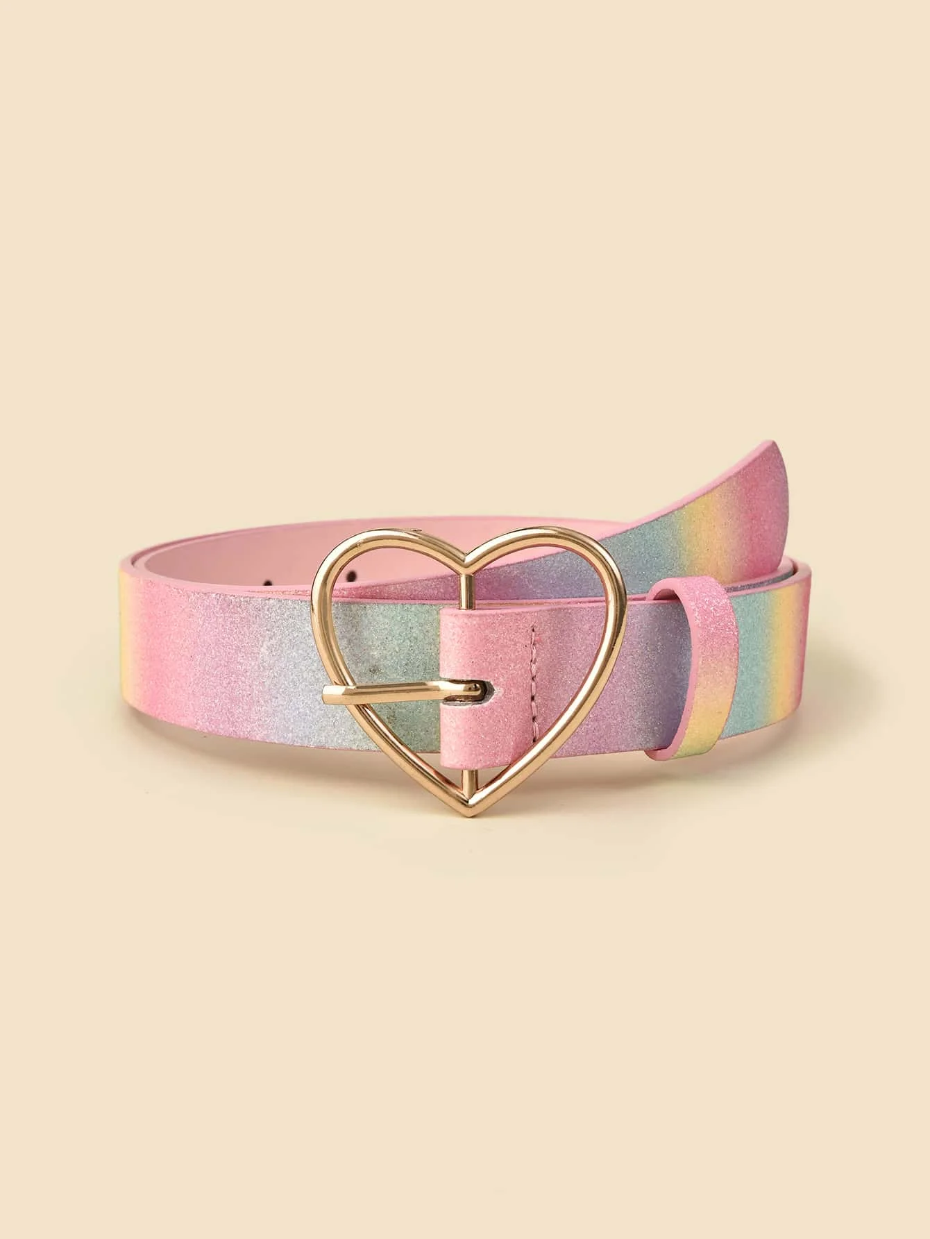 Women's Hot Sale Fashion Sweet Glitter Rainbow Glitter Pu L…