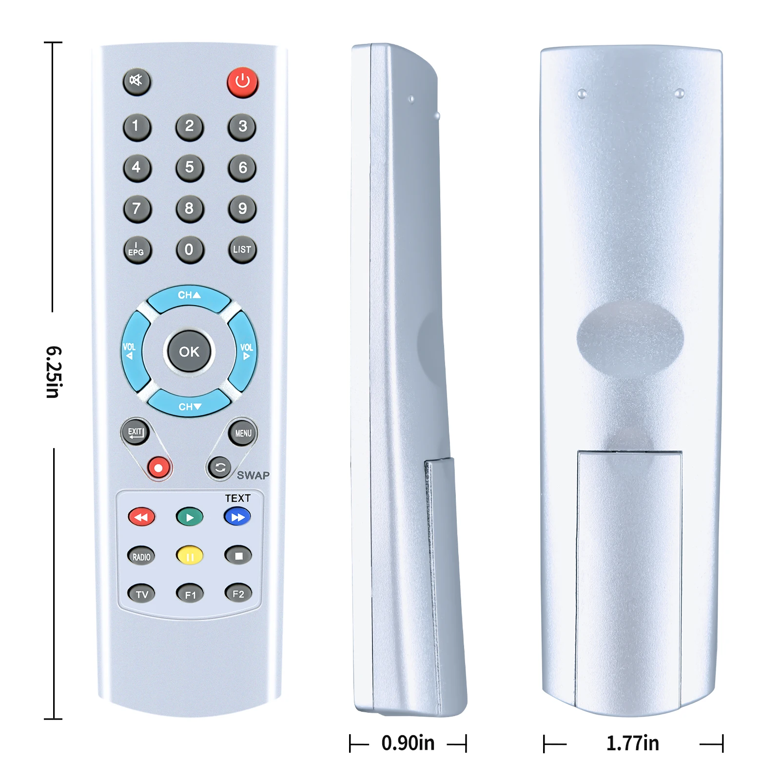 جهاز التحكم عن بعد ل العالمي فيرسي البحر Sg ، SCS EUROPHON FTA 2008 EUROSKY SL 2006 STB غران بريكس DVB-S