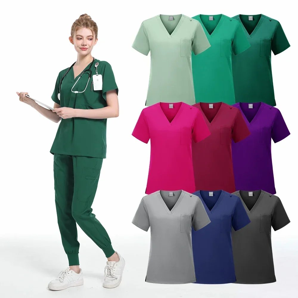 High Quality Scrub Uniform Jogging Pant Pet Grooming Doctor Work Clothes Health Care Medical School Accessories Nursing Workwear