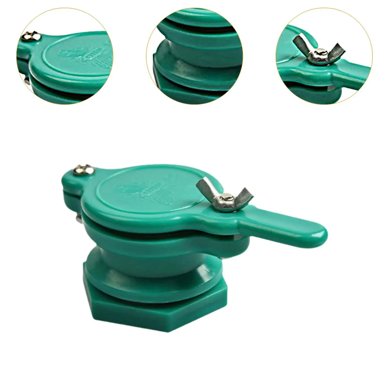 Honey Gate Valve Plastic Leak Proof Tap Beekeeping Extractor Bucket Gate for Honey Separator Easy Clean