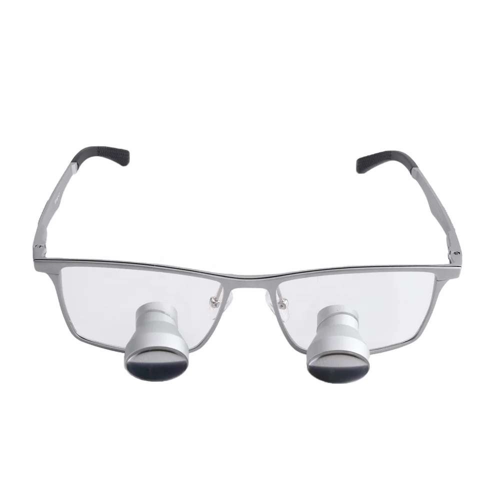 TTL Dental Loupes Metal Frame Through the Lens Dental Medical Surgical Loupes Dentistry Tools Binocular Magnifying Glass