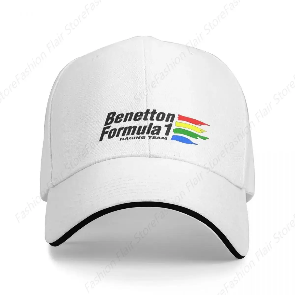 Benetton Formula Team Retro 90s Baseball Cap funny hat Anime Caps For Women Men's