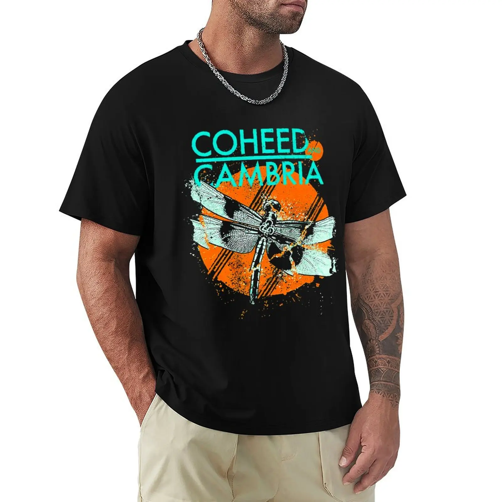 Coheed and Cambria Dragonfly Classic T-Shirt vintage anime shirt cute clothes new edition t shirts for men cotton