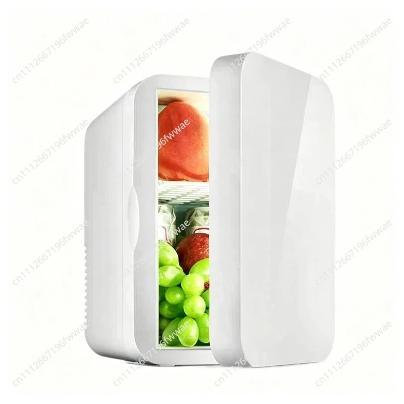 Small Portable Car Refrigerator for Summer Use Single Door 12V 24V DC Compressor Cooling Fridge for Vehicle Home Dormitory