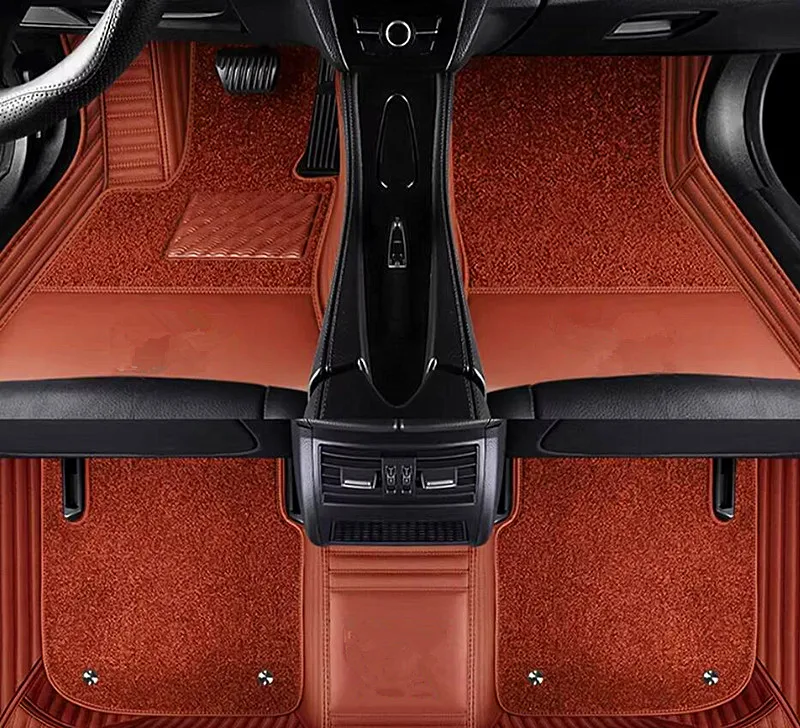 

Custom special car floor mats for Volkswagen ID.7 2026-2024 Top quality durable waterproof double layers carpets for ID7 2025