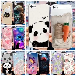 For Apple iPhone 6 6S Plus Case Cute Panda Cartoon Cover Clear Silicone Phone Case For iPhone 6 Plus iPhone6 iPHone6S Soft Shell