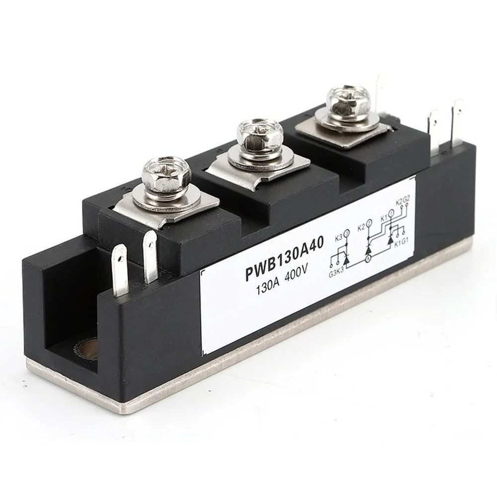 PWB130A Thyristor Module 130A 400V For Welding Machine High Current Copper Base High Blocking Voltage Thyristor Module