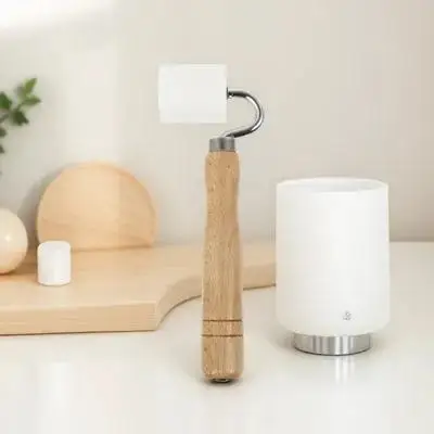 

Wood Handle Wallpaper Seam Roller For Smooth Wall Adhesion Durable Construction Roller Tool Wall Decoration Painting Tool