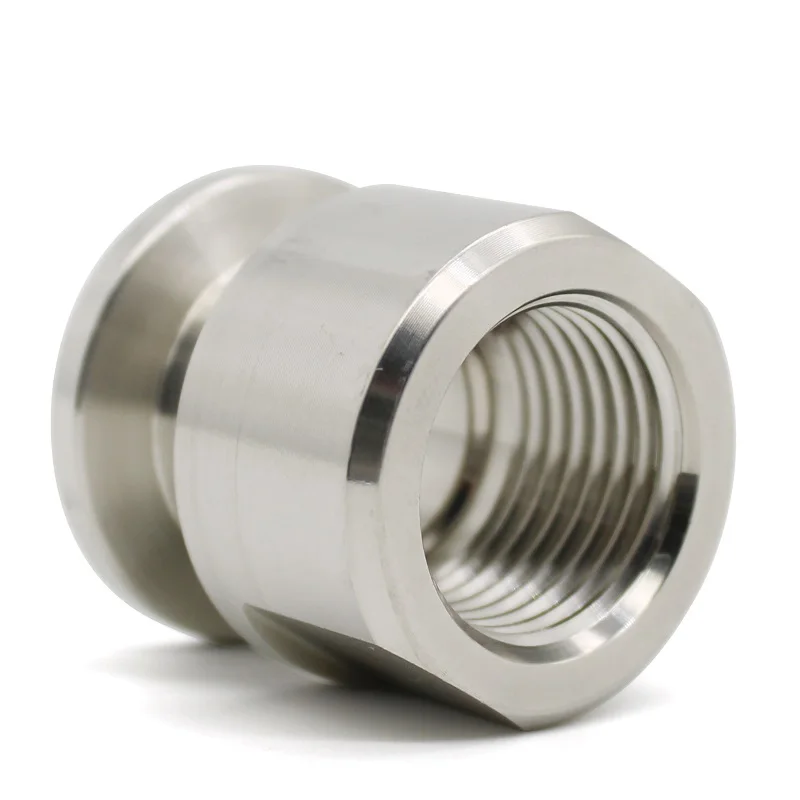 KF16 KF25 KF40 Stainless Steel Internal Thread Adapter Vacuum Metric Flange Joint Internal Thread Nut 304 Threaded Joint